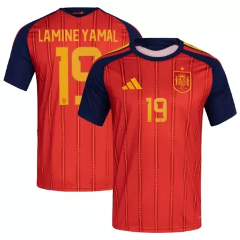 Soccer National Teams Lamine Yamal Spain Team 2026 Home Replica Jersey