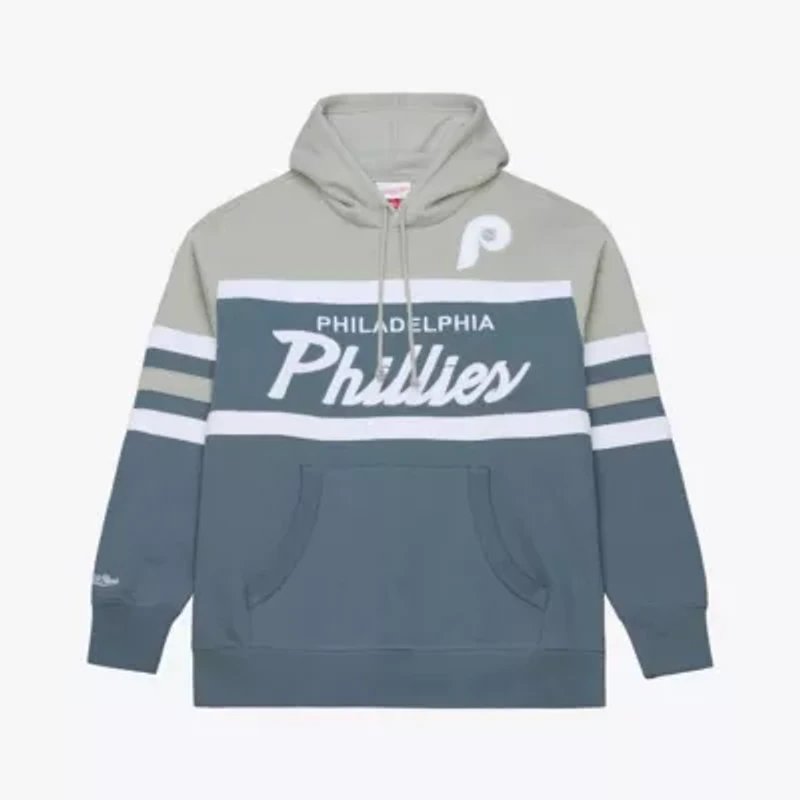 MLB Philadelphia Phillies Cooperstown Collection Thunderstorm Head Coach Hoodie
