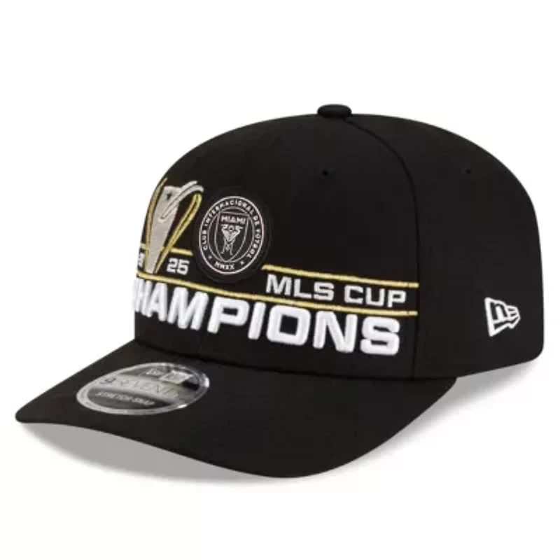 MLS Inter Miami CF 2025 MLS Cup s Locker Room 9SEVENTY Adjustable Hat