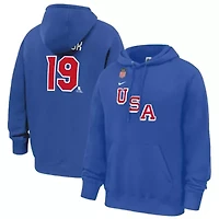 World Hockey Nike Matthew Tkachuk US 2026 Name & Number Hoodie