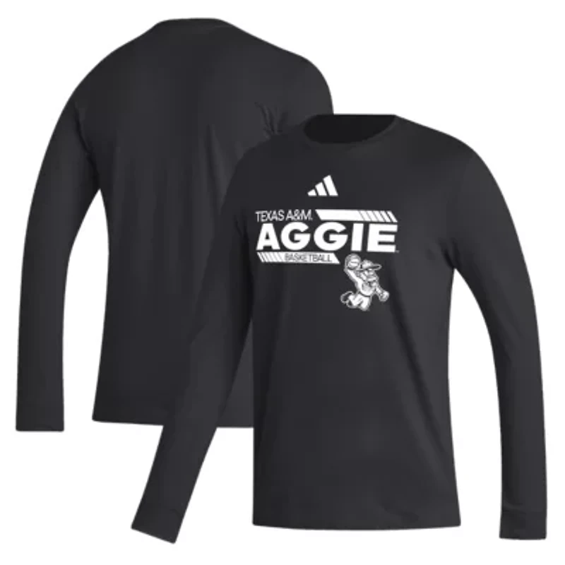 NCAA Texas A&M Aggies Ol' Sarge Basketball Long Sleeve T-Shirt