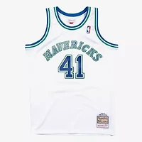 NBA Dirk Nowitzki Dallas Mavericks 1998-99 Hardwood Classics Swingman Jersey