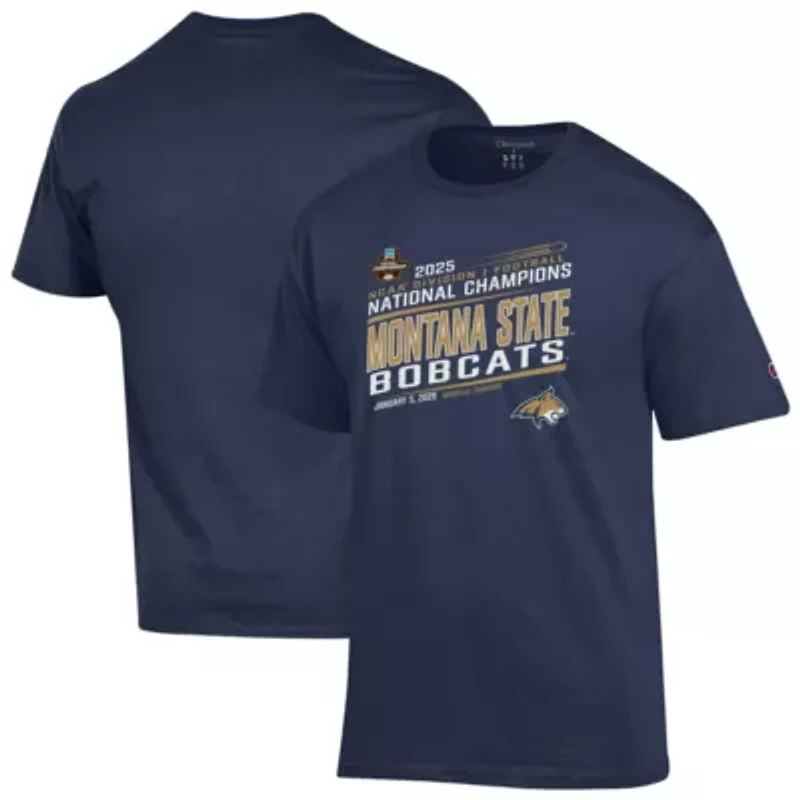 NCAA Unisex Montana State Bobcats 2025 FCS Football National s T-Shirt