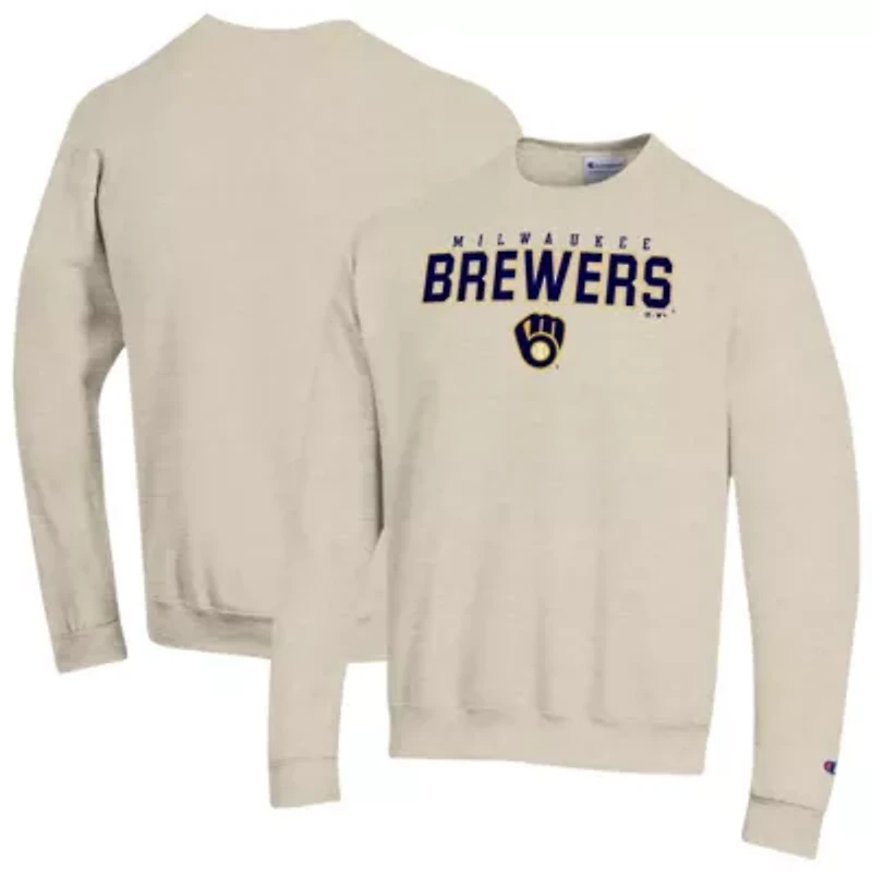 MLB Milwaukee Brewers Eco Powerblend Sweatshirt