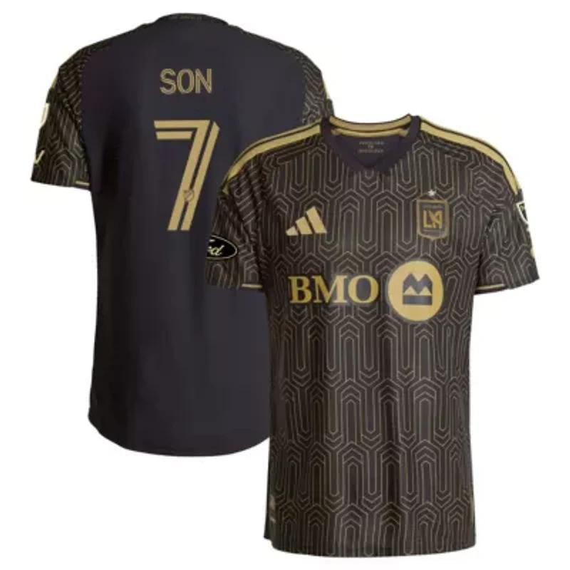 MLS Son Heung-Min LAFC 2026 Primary Kit On-Field Authentic Patch Jersey