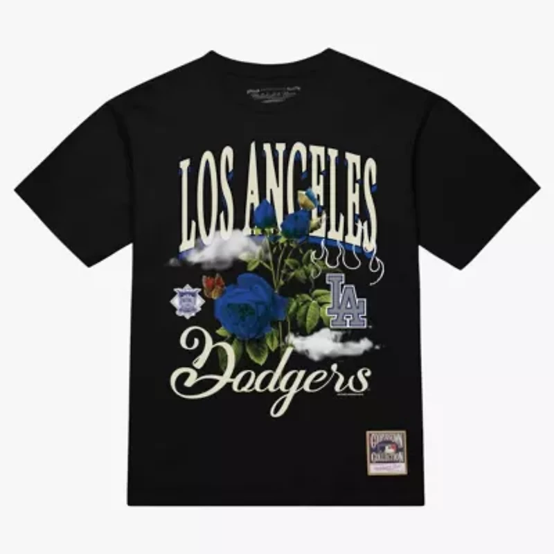 MLB Los Angeles Dodgers Cooperstown Floral T-Shirt