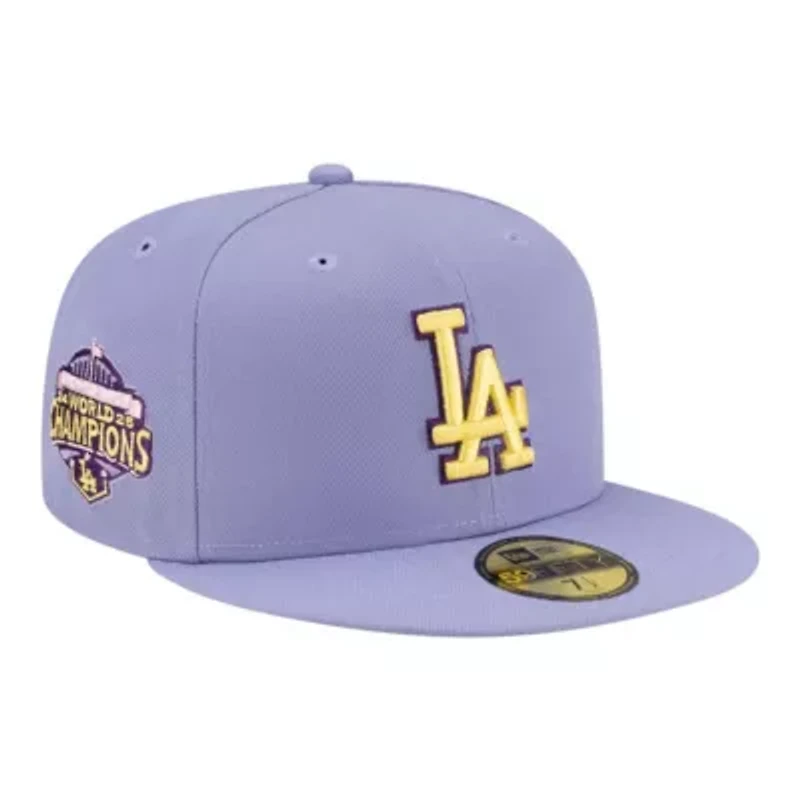 MLB Light Los Angeles Dodgers Bloom 59FIFTY Fitted Hat