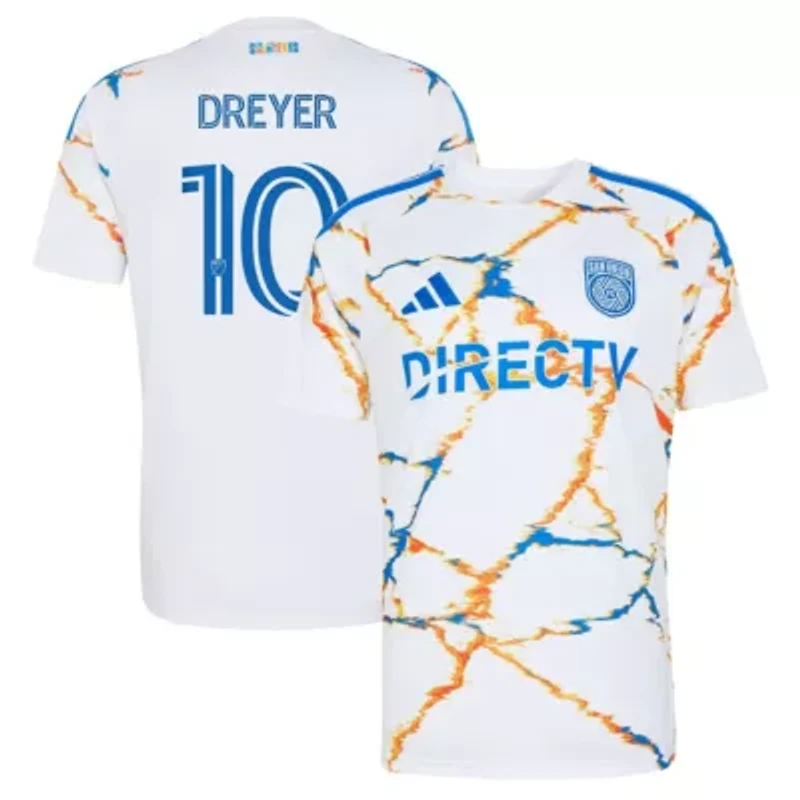 MLS Anders Dreyer San Diego FC 2026 Unprecedented Unity Kit Replica Jersey