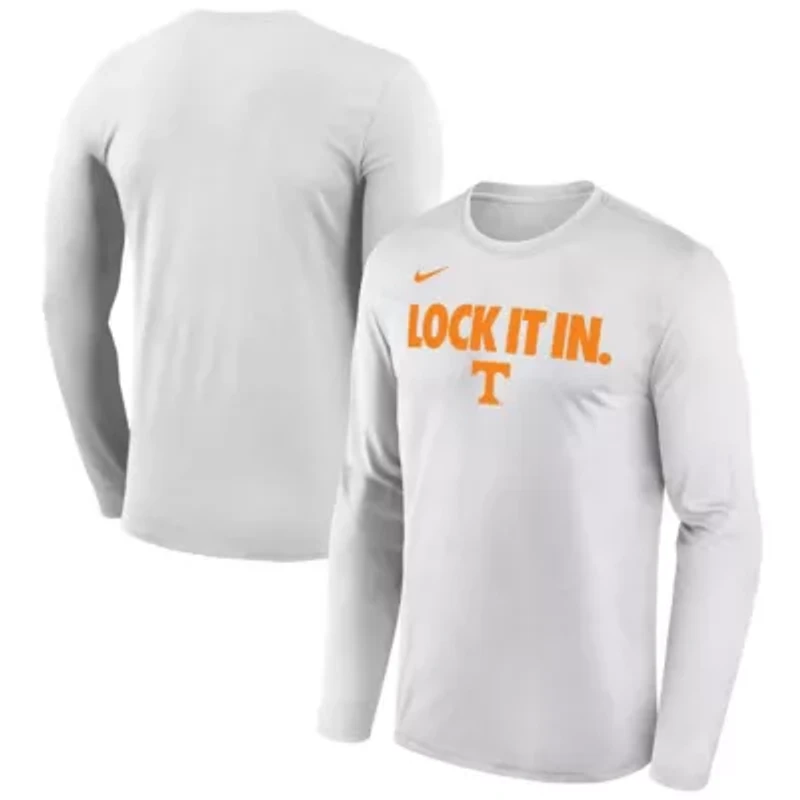 NCAA Nike Tennessee Volunteers 2026 On-Court Bench Long Sleeve T-Shirt