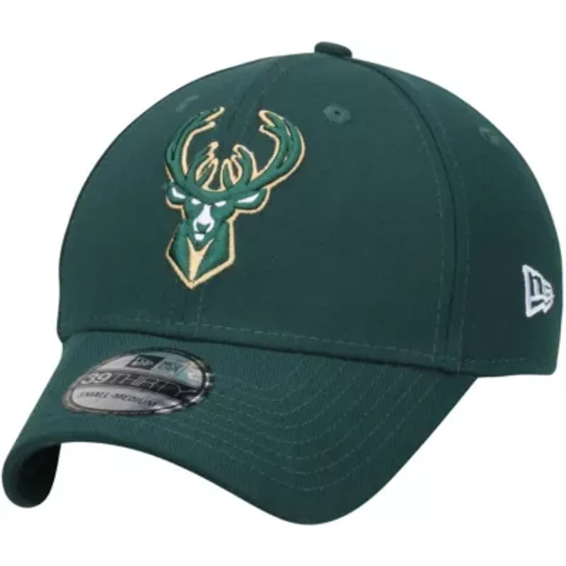 NBA Milwaukee Bucks Team Classic 39THIRTY Flex Hat