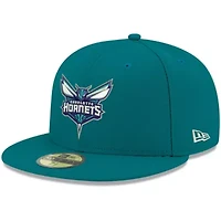 NBA Charlotte Hornets Official Team Color 59FIFTY Fitted Hat