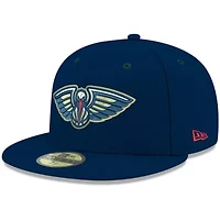 NBA New Orleans Pelicans Official Team Color 59FIFTY Fitted Hat