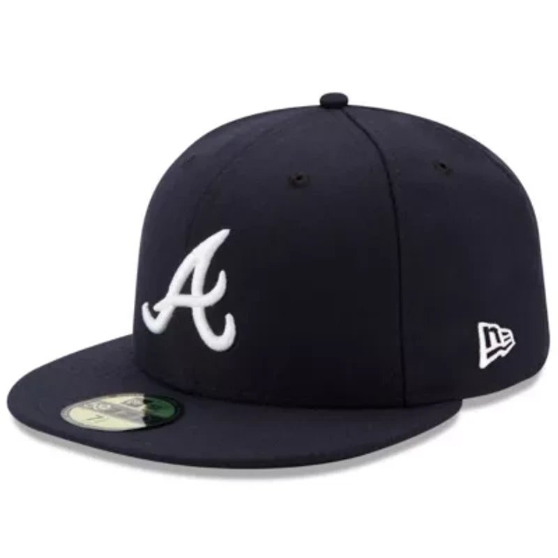 MLB Atlanta Braves Road Authentic Collection On-Field 59FIFTY Fitted Hat