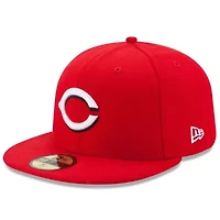 MLB Cincinnati Reds Home Authentic Collection On-Field 59FIFTY Fitted Hat