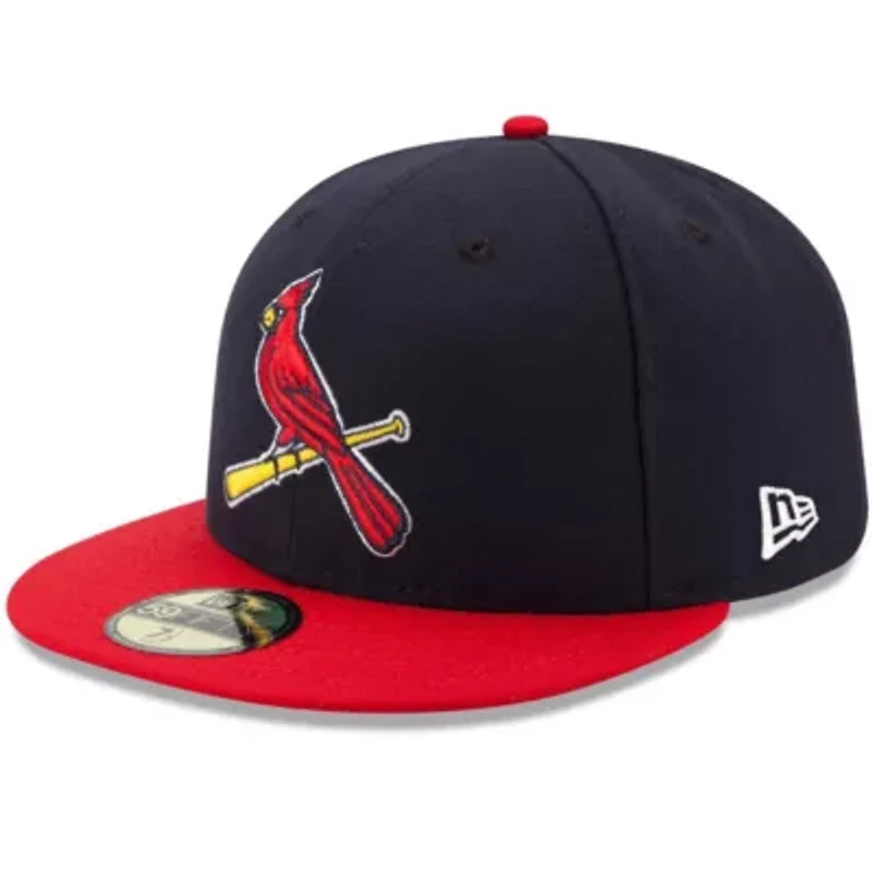 MLB Navy/Red St. Louis Cardinals Alternate 2 Authentic Collection On-Field 59FIFTY Fitted Hat