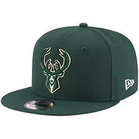 NBA Hunter Milwaukee Bucks Official Team Color 9FIFTY Snapback Hat