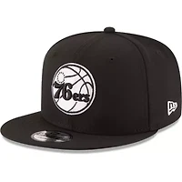 NBA Philadelphia 76ers & Logo 9FIFTY Adjustable Snapback Hat