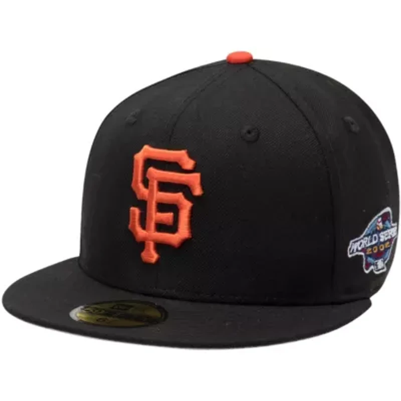 MLB San Francisco Giants 2002 World Series Wool 59FIFTY Fitted Hat