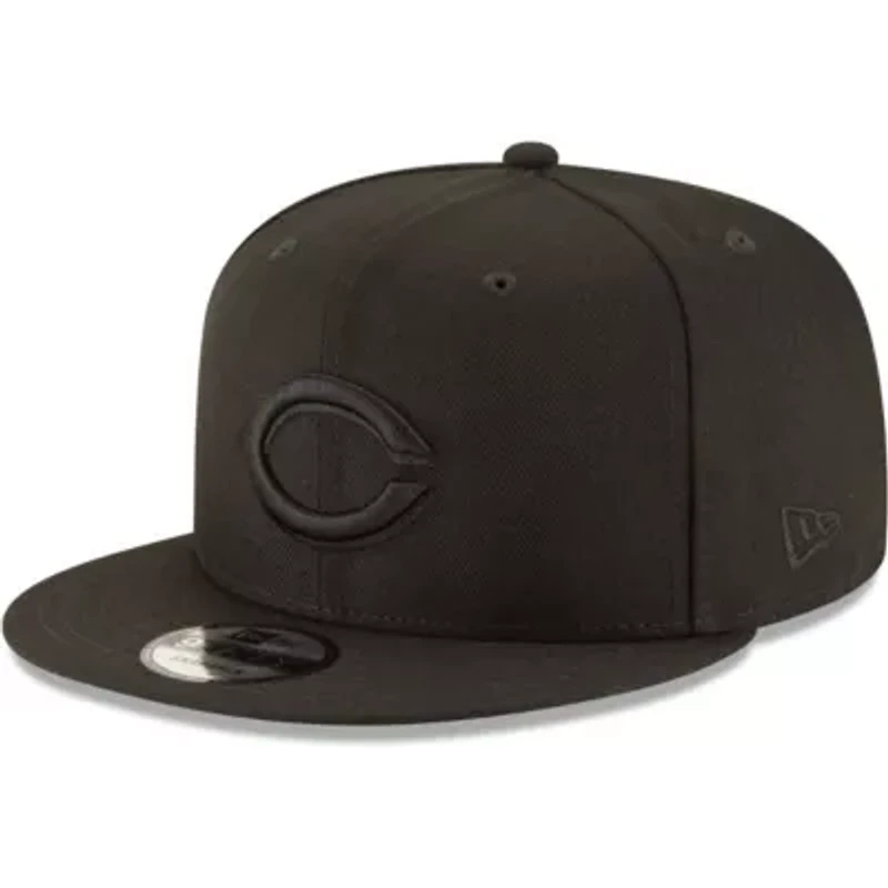 MLB Cincinnati Reds on 9FIFTY Team Snapback Adjustable Hat - Black