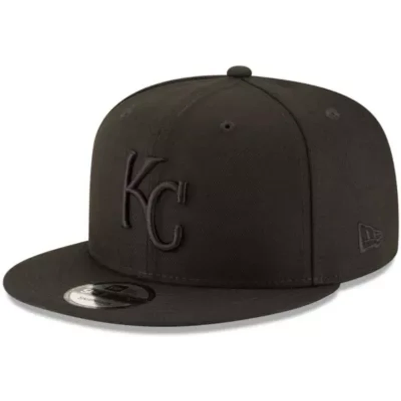 MLB Kansas City Royals on 9FIFTY Team Snapback Adjustable Hat - Black