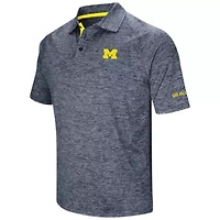 NCAA Michigan Wolverines Big & Tall Down Swing Polo