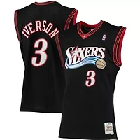 NBA Allen Iverson Philadelphia 76ers 2000/01 Big & Tall Hardwood Classics Swingman Jersey
