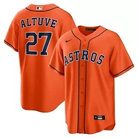 MLB Nike Jose Altuve Houston Astros Alternate Replica Player Name Jersey