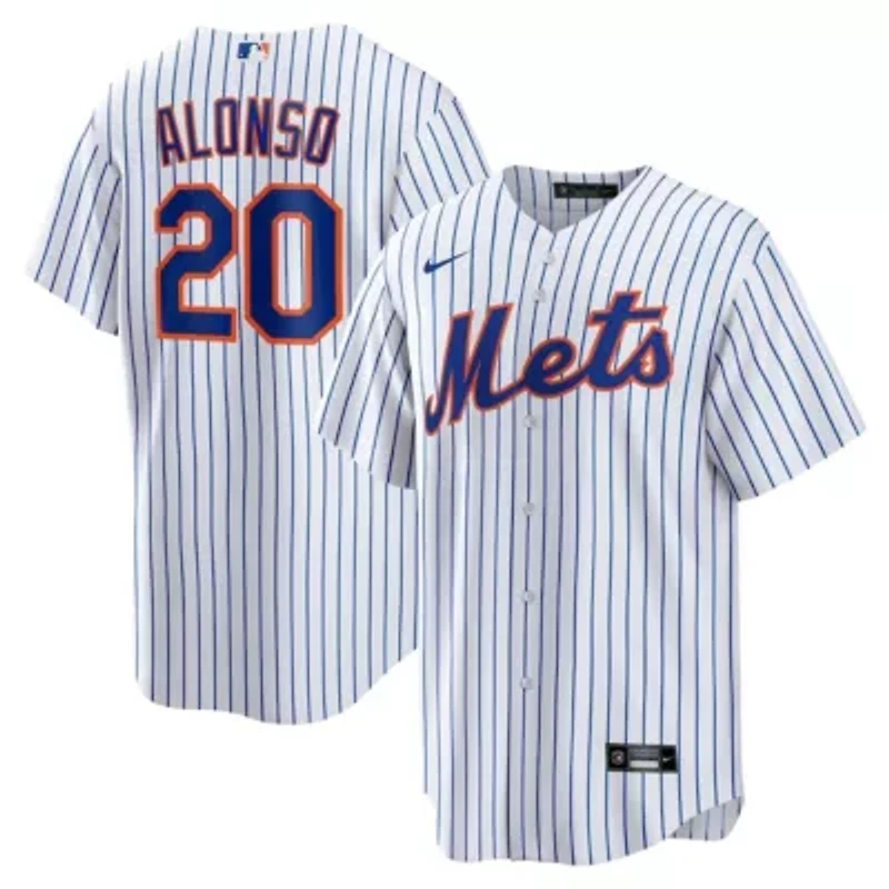MLB Nike Pete Alonso New York Mets Home Replica Player Name Jersey