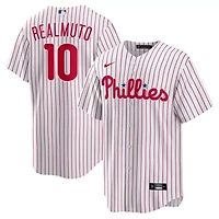 MLB Nike JT Realmuto Philadelphia Phillies Home Replica Player Name Jersey