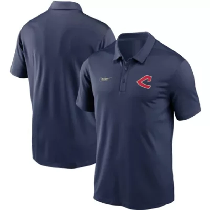 Cooperstown Teams Nike Cleveland Indians Collection Logo Franchise Performance Polo