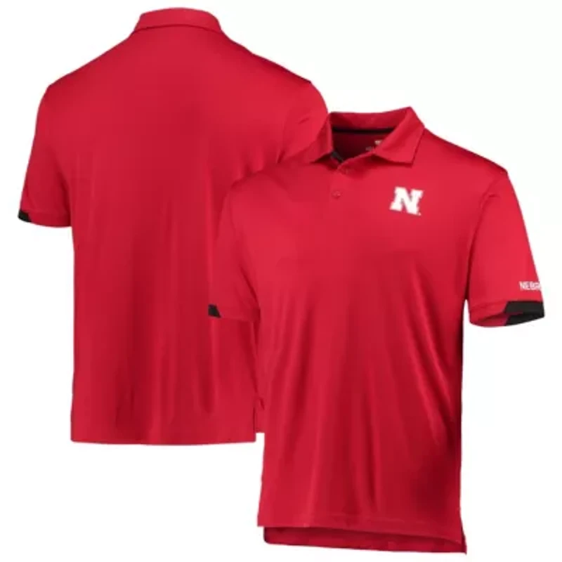NCAA Nebraska Huskers Santry Lightweight Polo