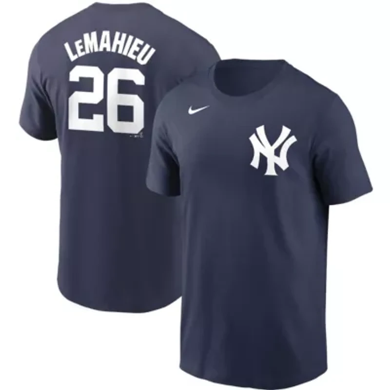 MLB Nike DJ LeMahieu New York Yankees Name & Number T-Shirt
