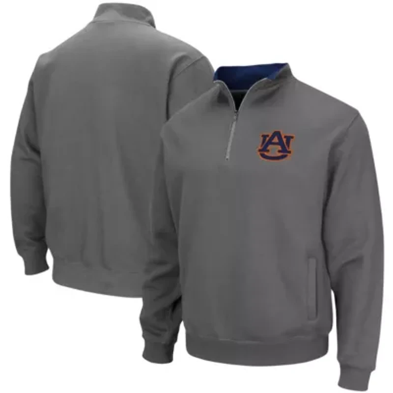 NCAA Auburn Tigers Tortugas Logo Quarter-Zip Pullover Jacket