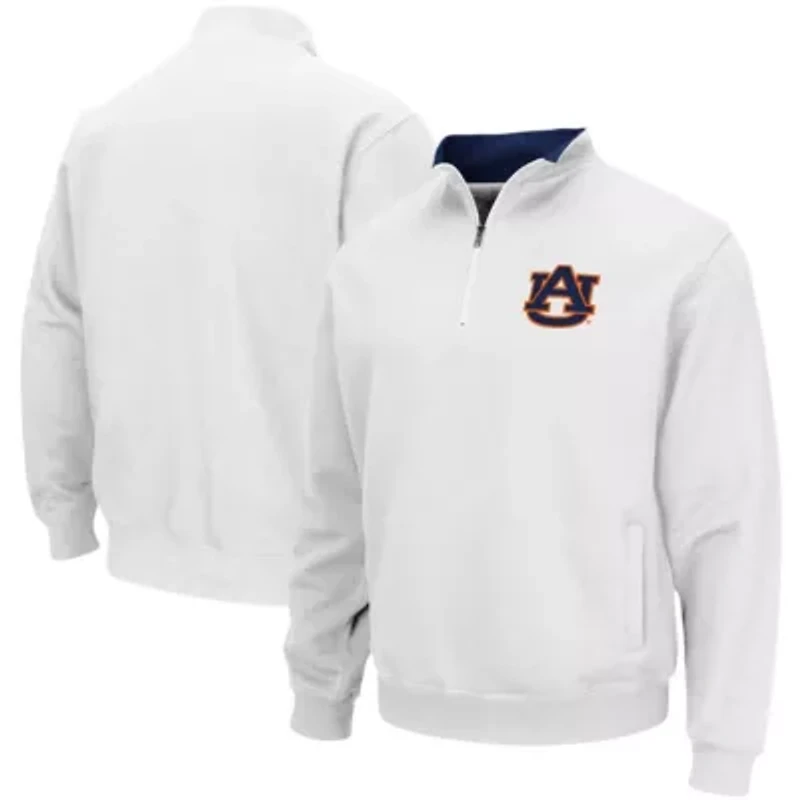 NCAA Auburn Tigers Tortugas Logo Quarter-Zip Pullover Jacket