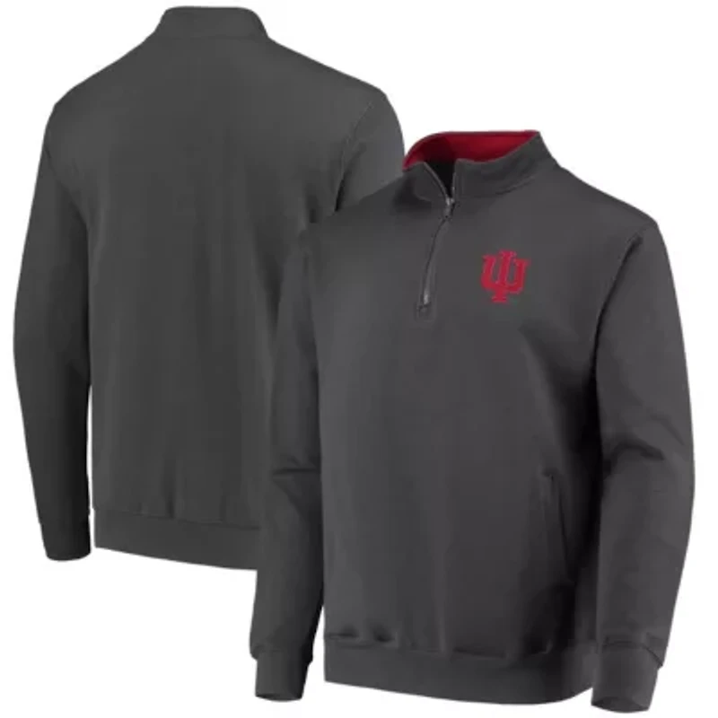NCAA Indiana Hoosiers Tortugas Logo Quarter-Zip Pullover Jacket