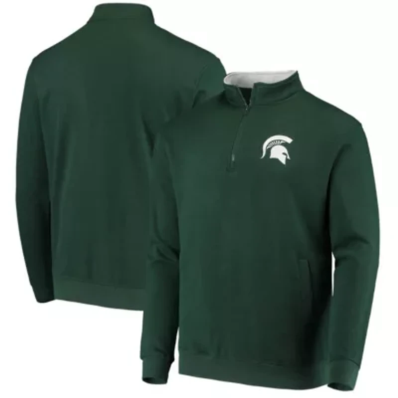 NCAA Michigan State Spartans Tortugas Logo Quarter-Zip Jacket