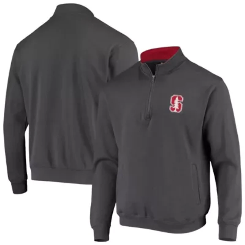 Stanford Cardinal NCAA Tortugas Logo Quarter-Zip Jacket