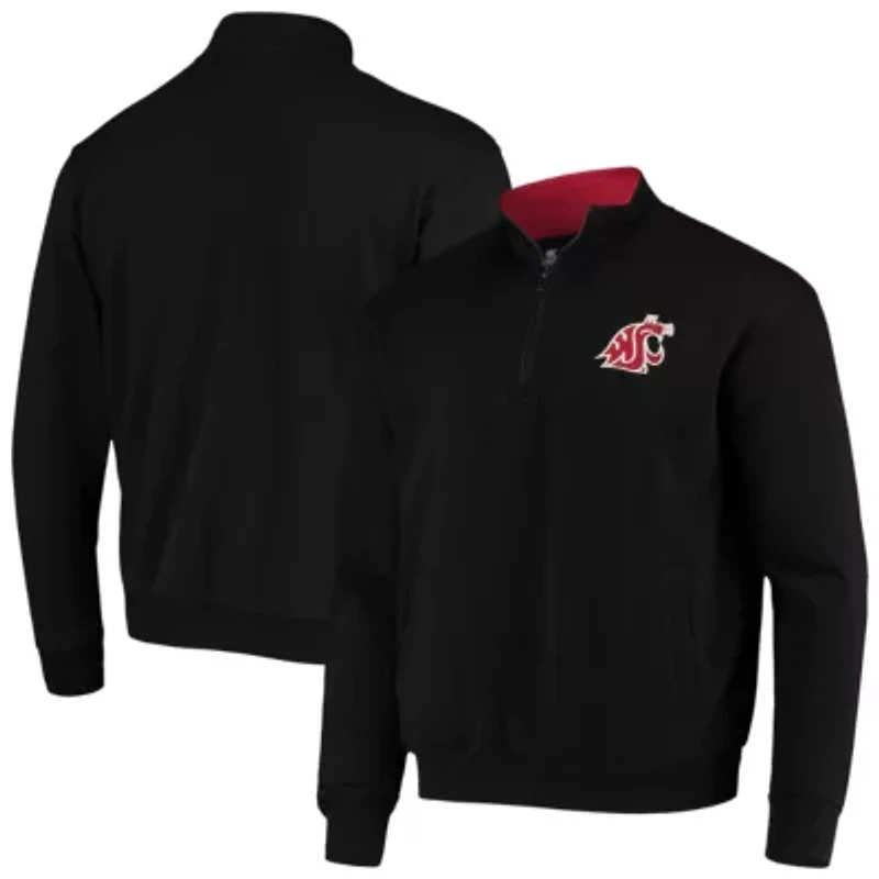 NCAA Washington State Cougars Tortugas Logo Quarter-Zip Jacket