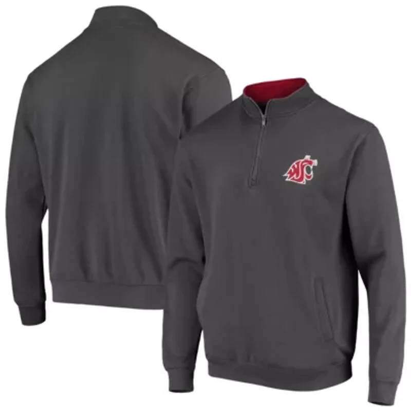 NCAA Washington State Cougars Tortugas Logo Quarter-Zip Jacket