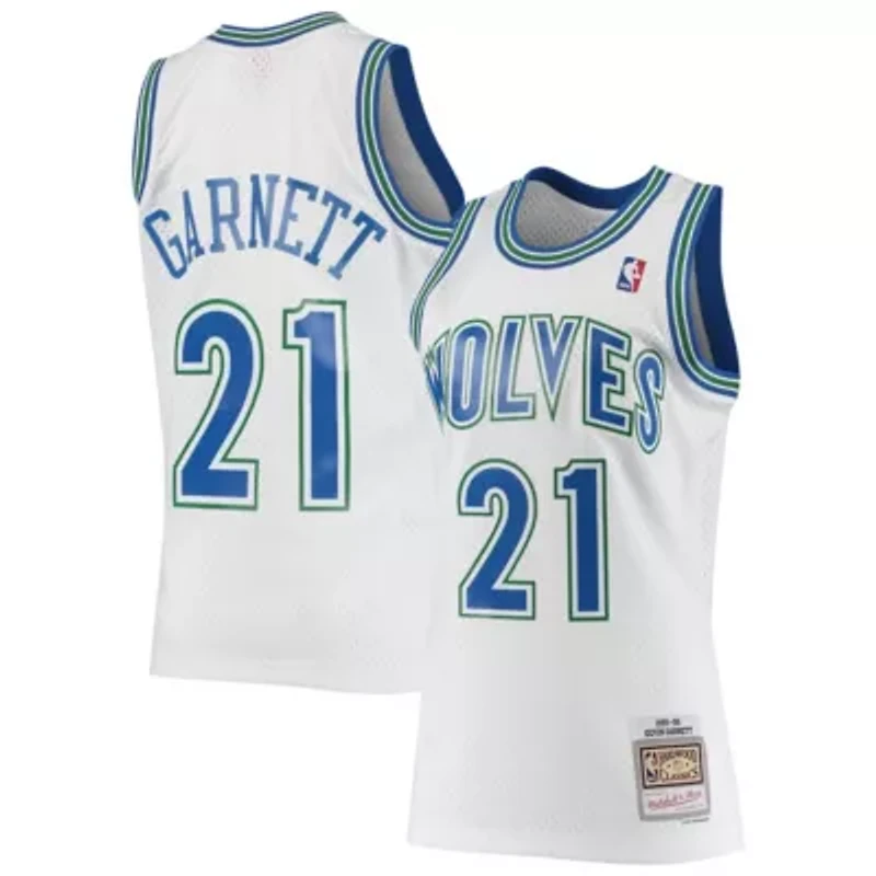 NBA Kevin Garnett Minnesota Timberwolves 1995/96 Hardwood Classics Swingman Jersey