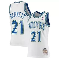 NBA Kevin Garnett Minnesota Timberwolves 1995/96 Hardwood Classics Swingman Jersey