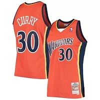 NBA Stephen Curry Golden State Warriors Hardwood Classics Swingman Jersey