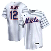 MLB Nike Francisco Lindor New York Mets Home Replica Player Jersey