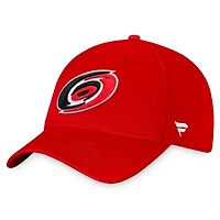 NHL Fanatics Carolina Hurricanes Core Primary Logo Flex Hat
