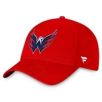 NHL Fanatics Washington Capitals Core Primary Logo Flex Hat