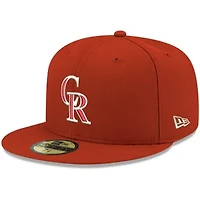MLB Colorado Rockies Logo 59FIFTY Fitted Hat