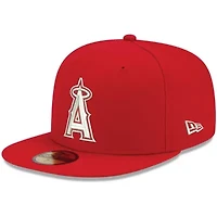 MLB Los Angeles Angels Logo 59FIFTY Fitted Hat