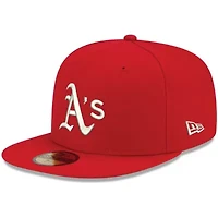 Oakland Athletics MLB Logo 59FIFTY Fitted Hat