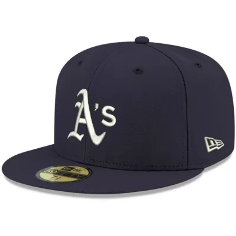Oakland Athletics MLB Logo 59FIFTY Fitted Hat