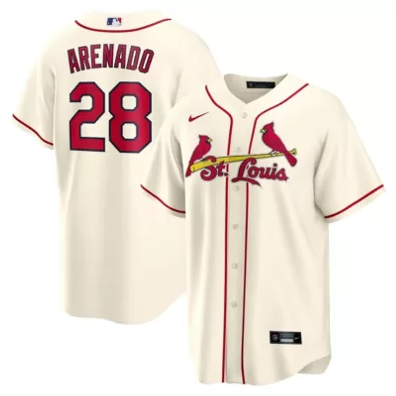 MLB Nike Nolan Arenado St. Louis Cardinals Alternate 2 Replica Jersey